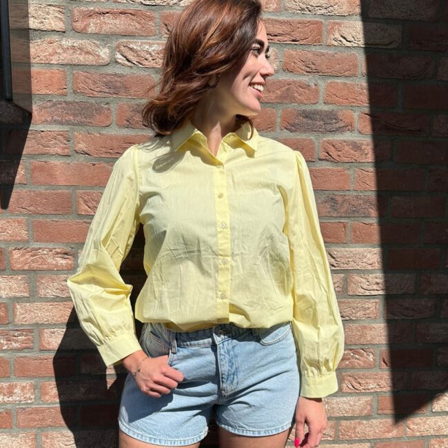Blouse met New York opdruk achterzijde - Afbeelding 3