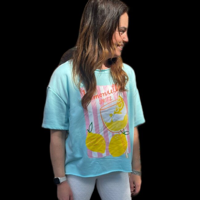 T-Shirt limoncello opdruk - Afbeelding 2