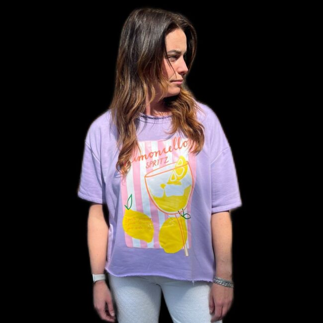 T-Shirt limoncello opdruk - Afbeelding 3