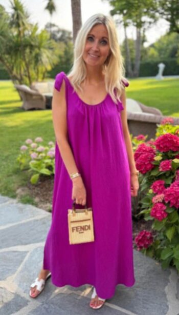 Jurk Fuchsia